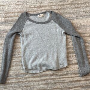 Hollister Two-Tone Gray Women's Sweater